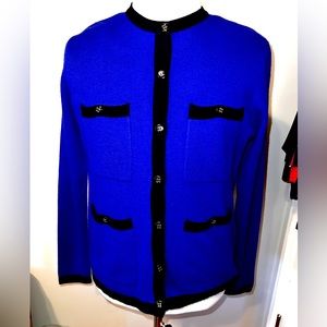 Milano Royal Blue Cardigan